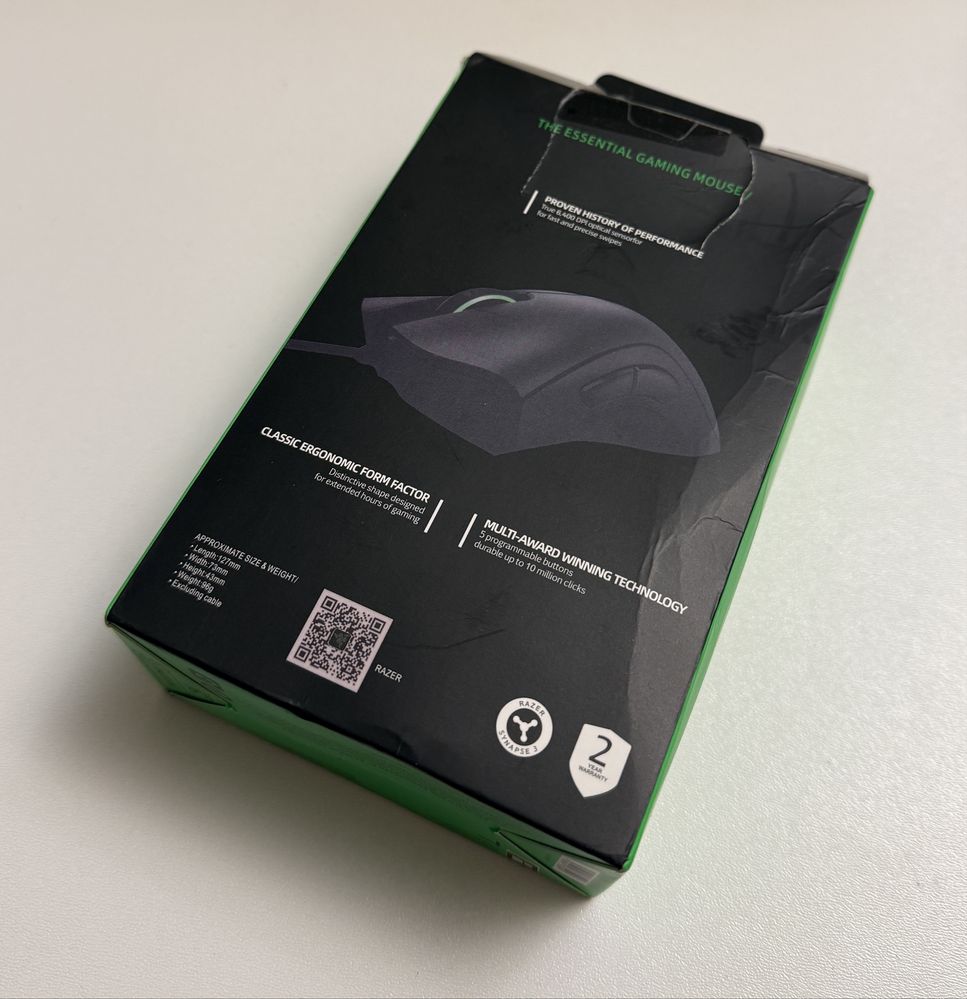 Mysz przewodowa Razer Deathadder Essential nowa