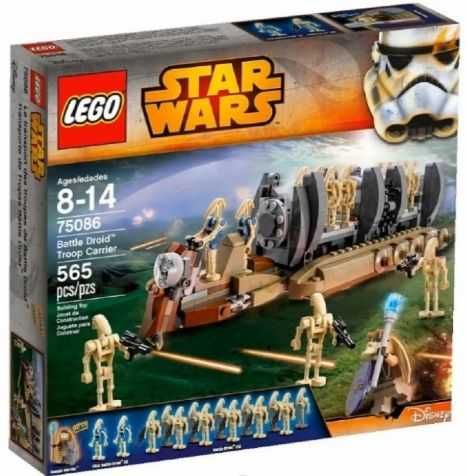 Lego – star wars - battle droid troop carrier - 75086 – supercompleto!
