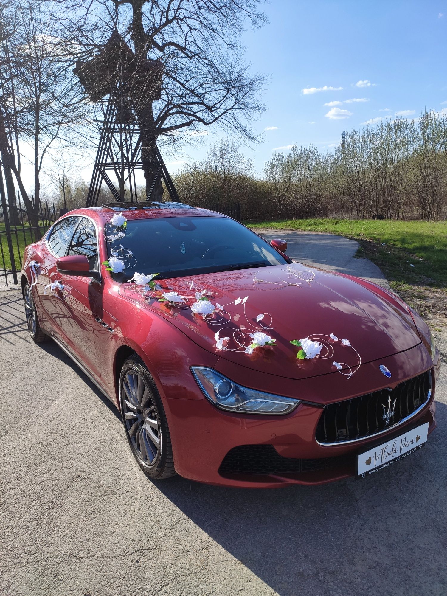 Samochód do Ślubu / Auto na Wesele - Maserati Ghibli