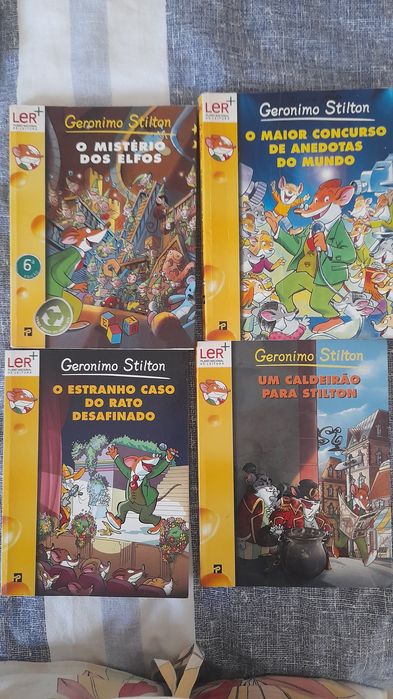 Livros Geronimo Stilton