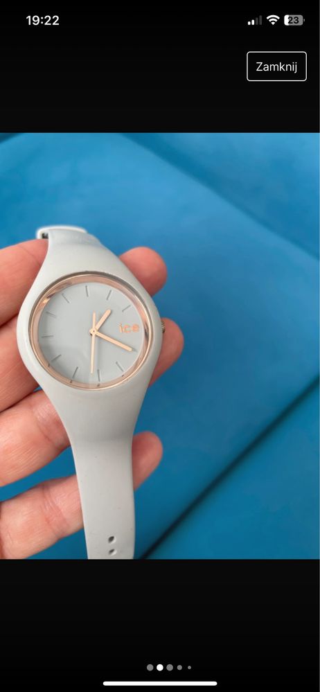 Ice Watch zegarek silikonowy wodoodporny