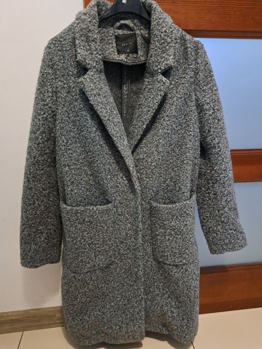 Płaszcz/ płaszczyk szary/ siwy Mohito r.38
