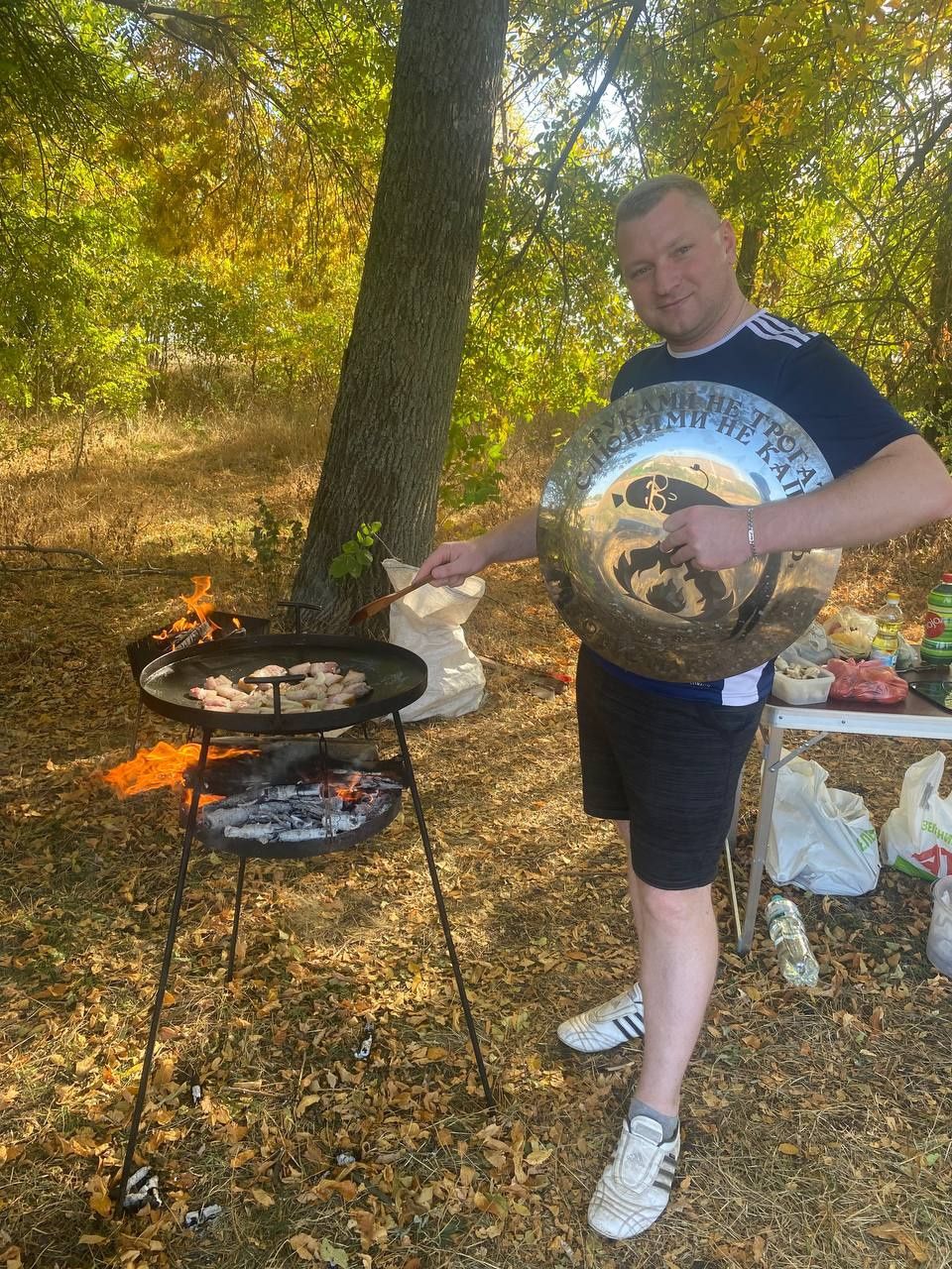 Сковорідка з диску борони. Сковорода.Пательня.Садж.Робимо гравіювання.