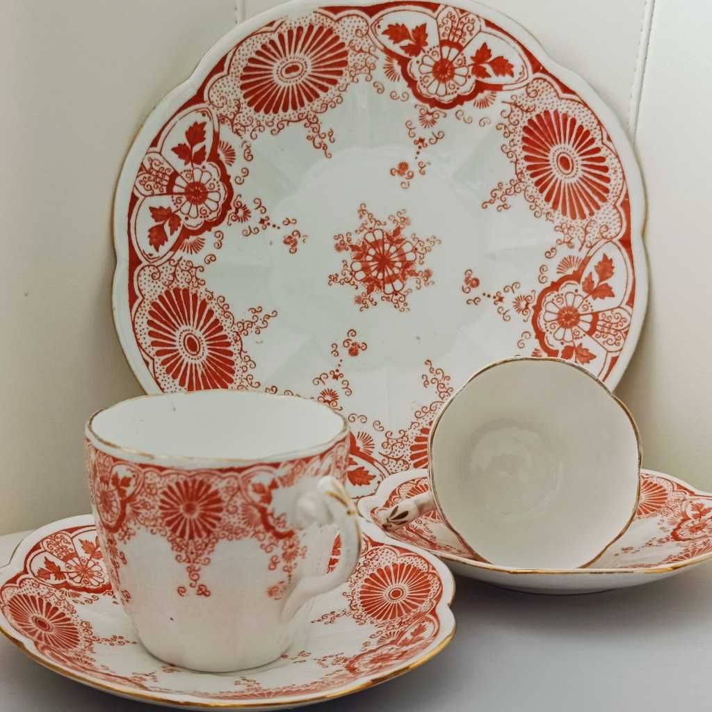 **ANTYCZNA porcelana Tete-a-Tete Wileman 1872+