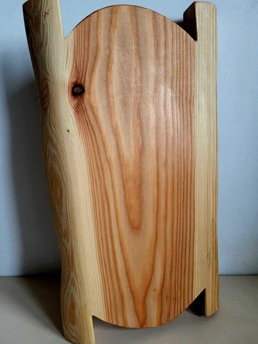 Tacka na Jedzenie Deska do Przekąsek Korytko Drewniane Talerze Tace 40