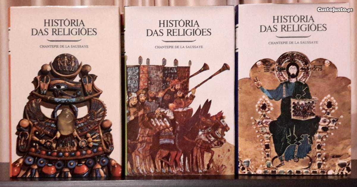 Chantepie de la Saussaye - História das Religiões (3 volumes)