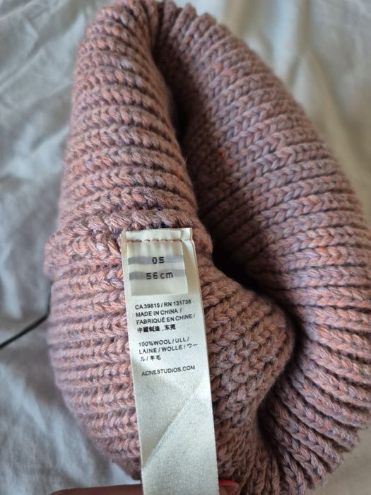 Czapka zimowa Acne Studios beanie