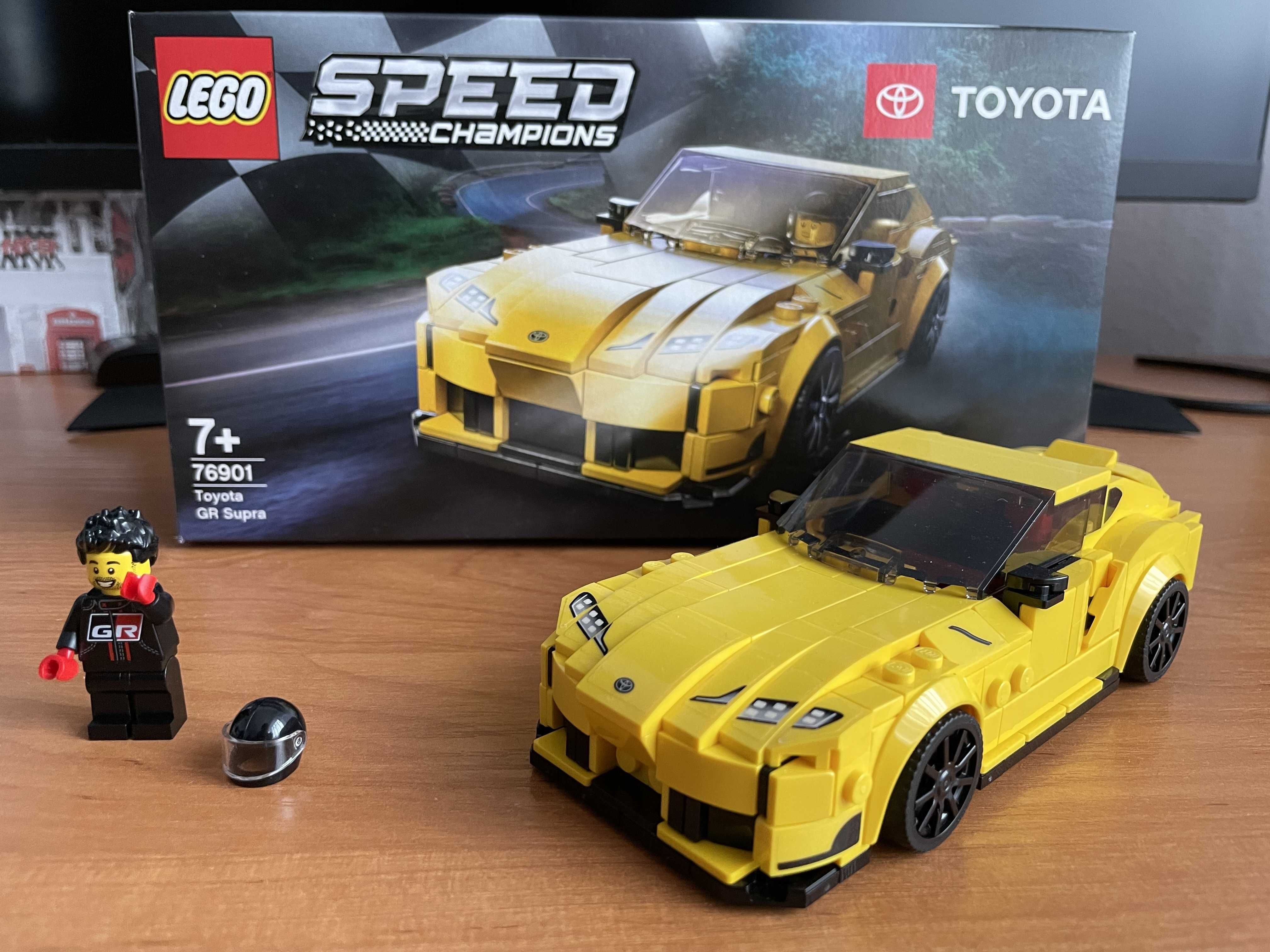 LEGO Speech Champions Toyota GR Supra 76901