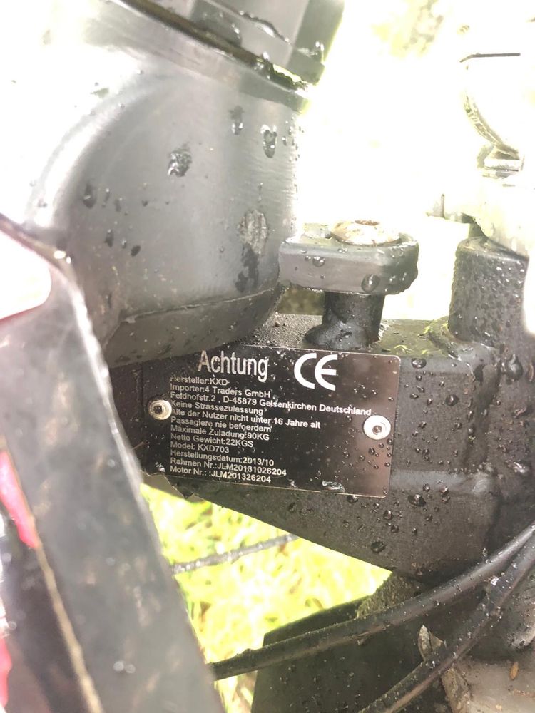 Mini cross 50cc.