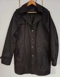 Trencz męski Selected Homme rozmiar XL czarny płaszcz