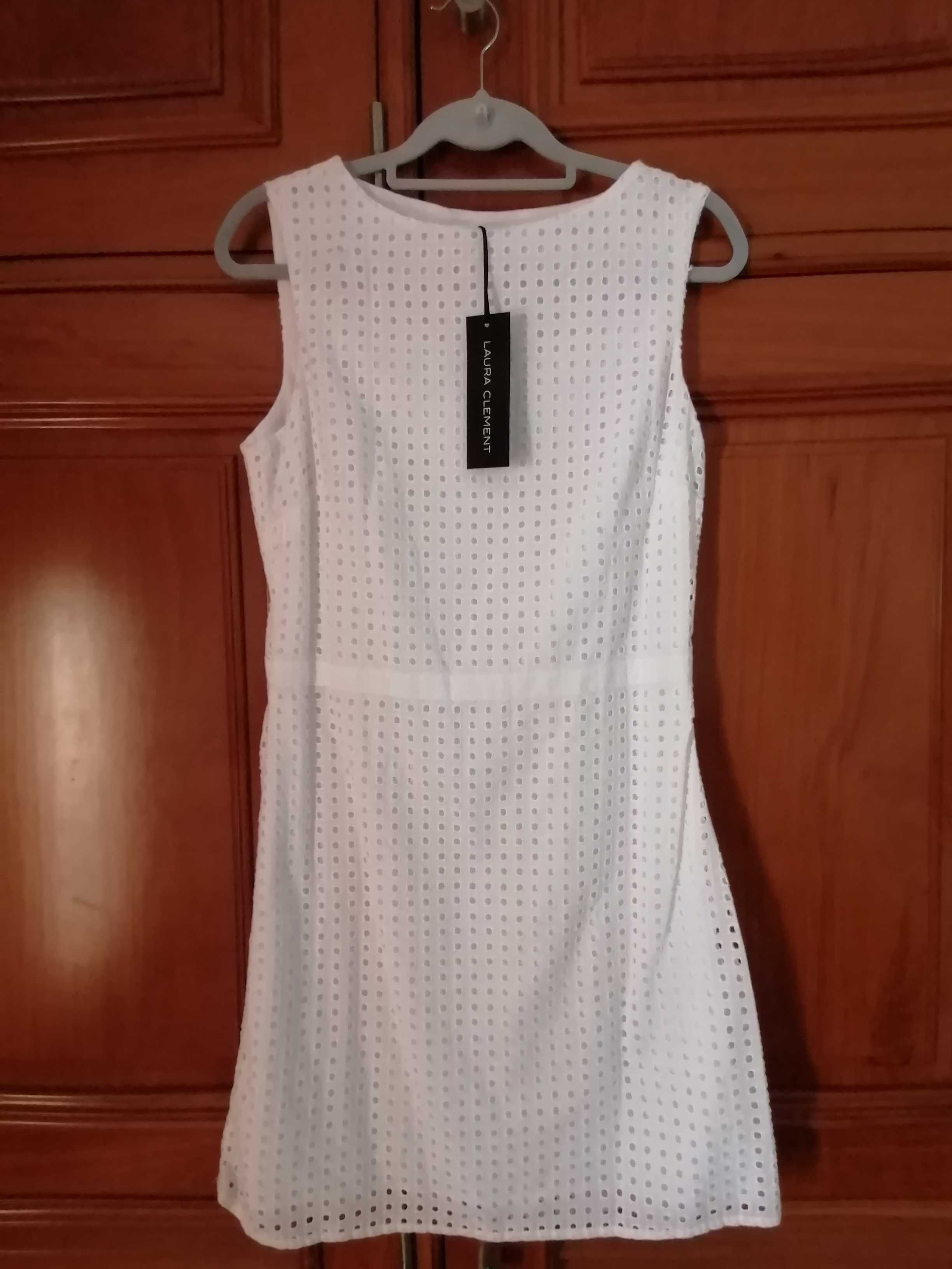 Vestido senhora/menina Laura Clement  branco 40