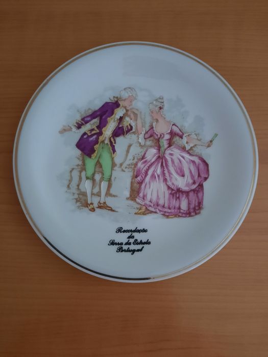Prato decorativo - Louça de Coimbra