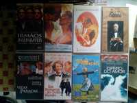 19 filmes em VHS Clássicos com as caixas