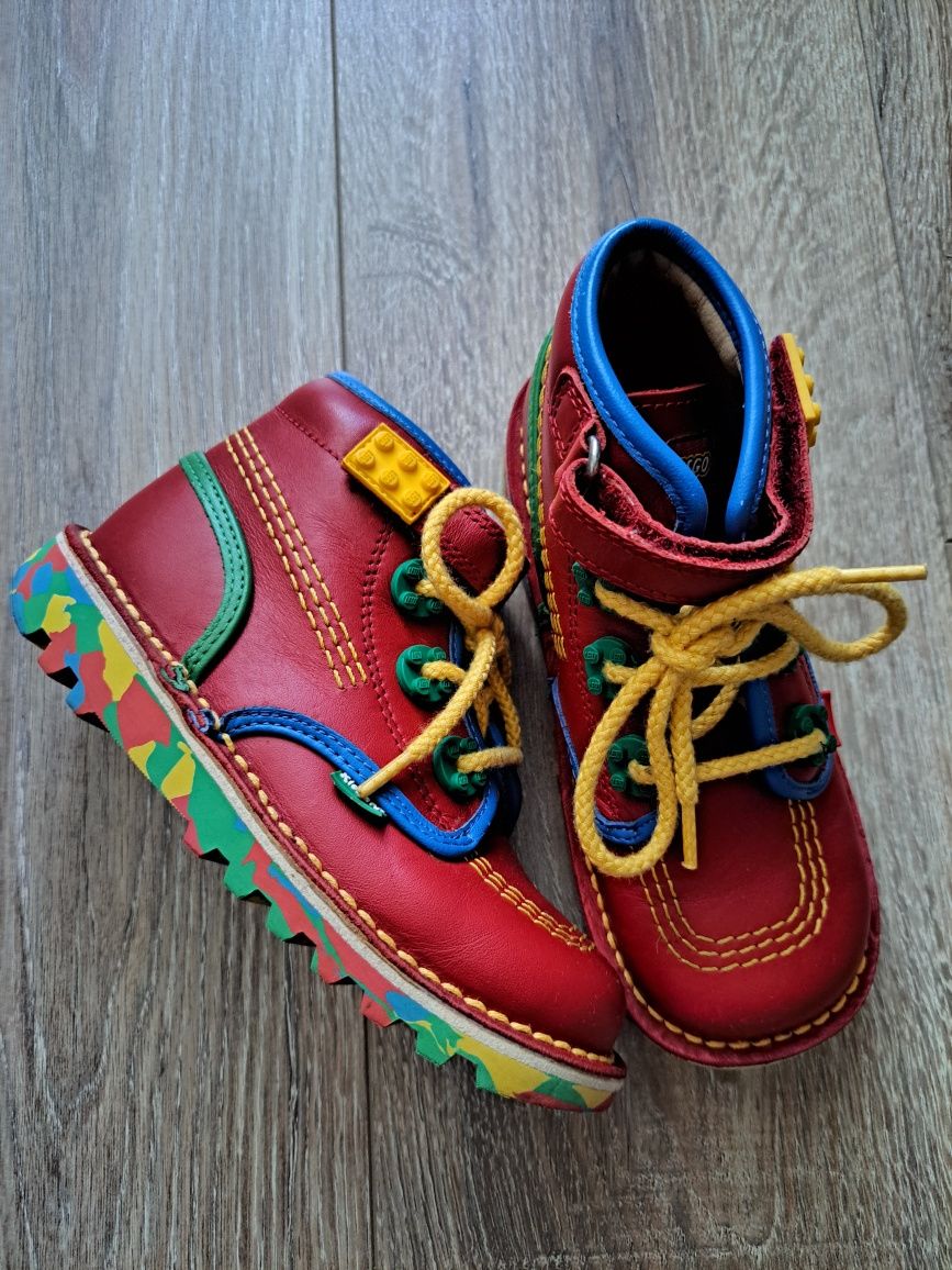 Черевики Kickers, шкіра 30р, 19см