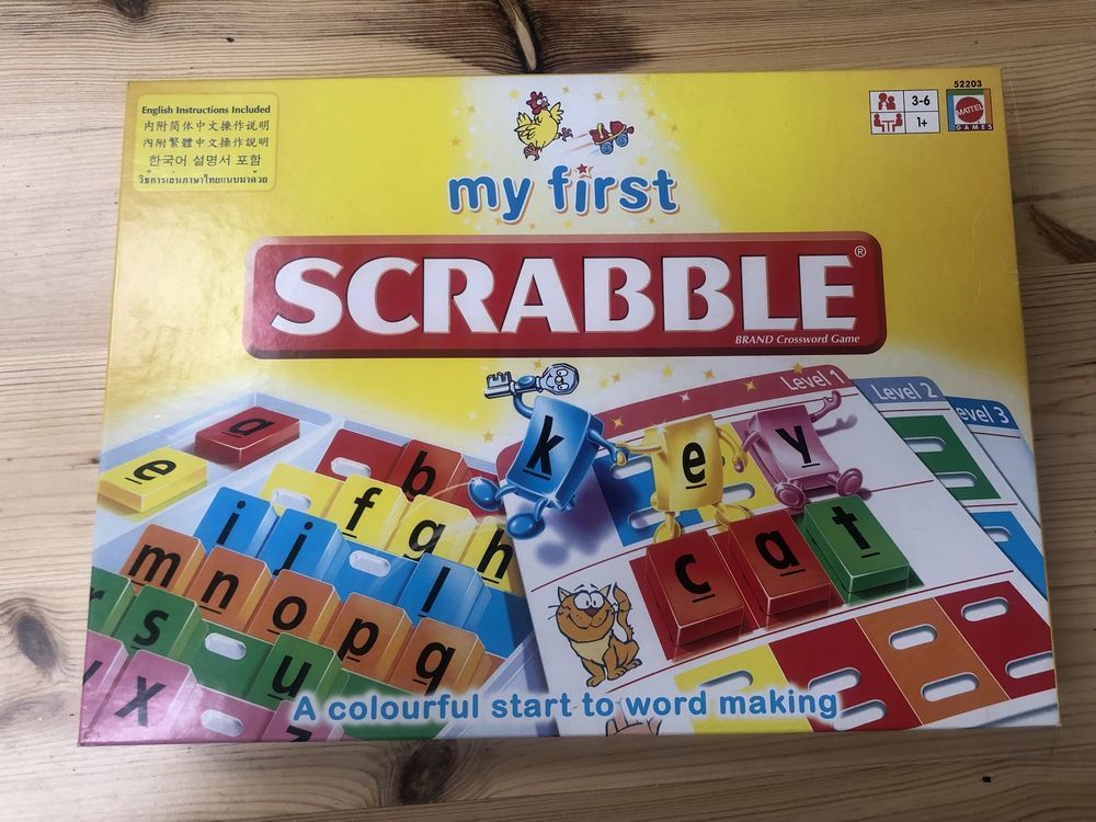 Gra planszowa „My first Scrabble"