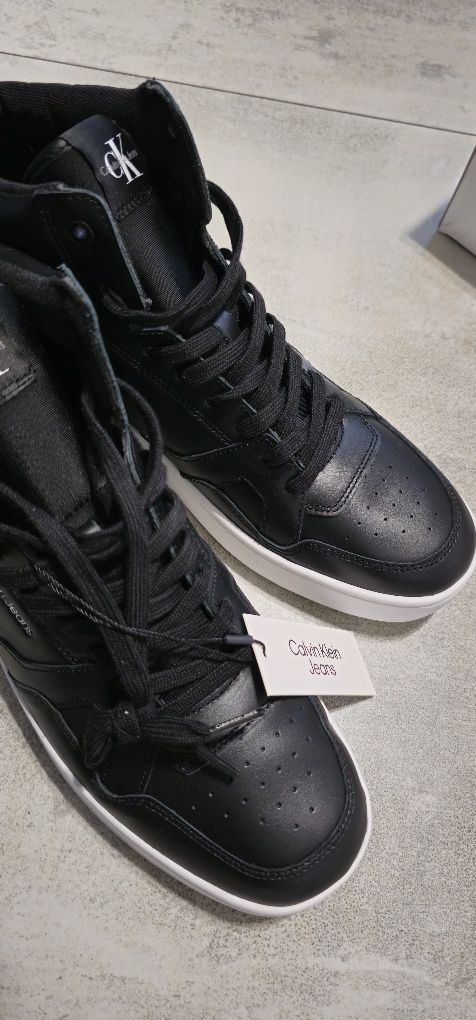 Buty sneakersy snakersy ck Calvin Klein oryginalne czarne Rozmiar 45