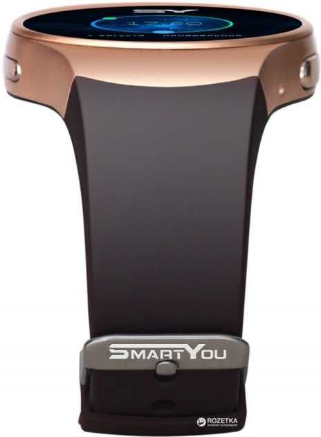 Смарт-годинник Smart You S1 Gold/Brown (SWS1GBR)