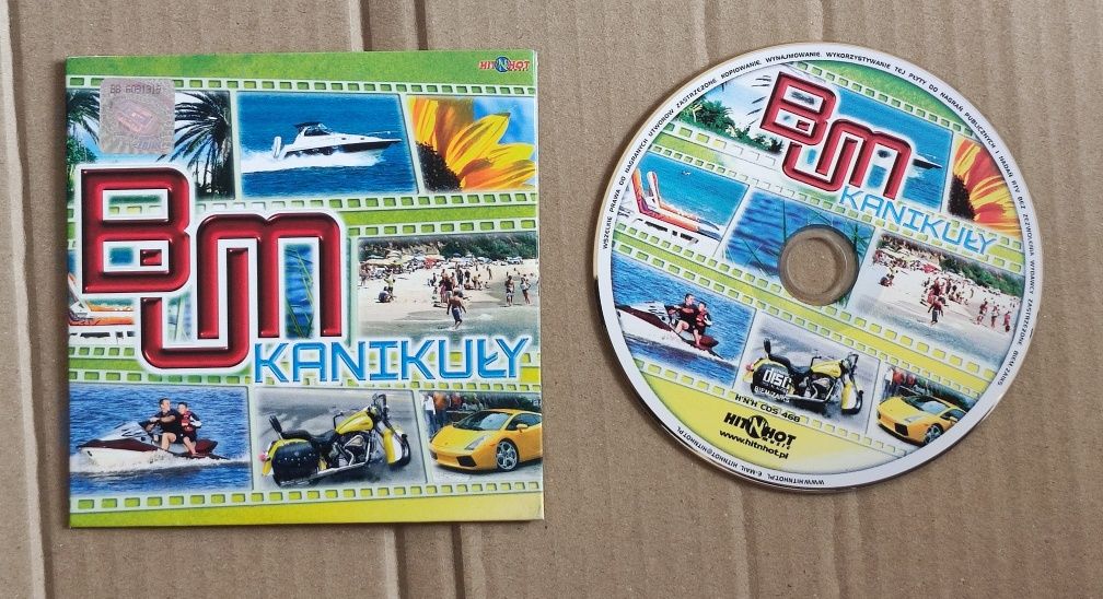 Bum Kanikuły płyta CD singiel nigdy nie grana