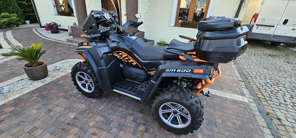 Quad rm 800 jak nowy