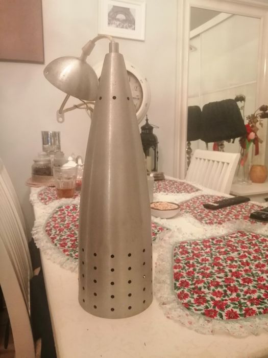 Lampa Ikea srebrna