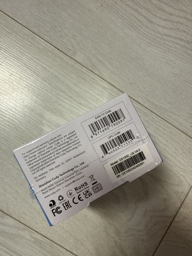 Nowy mały switch acces point przełącznik sieciowy CUDY GS105D