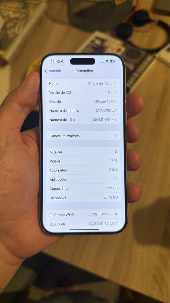 Iphone 15 pro 128g