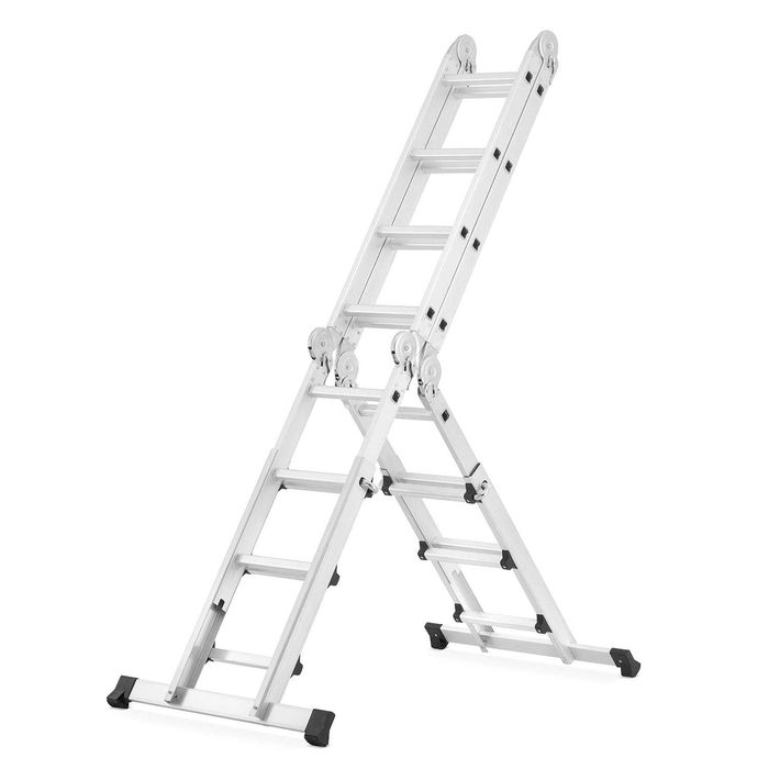 Drabina aluminiowa przegubowa HIGHER 4x4 150kg II Gat Outlet