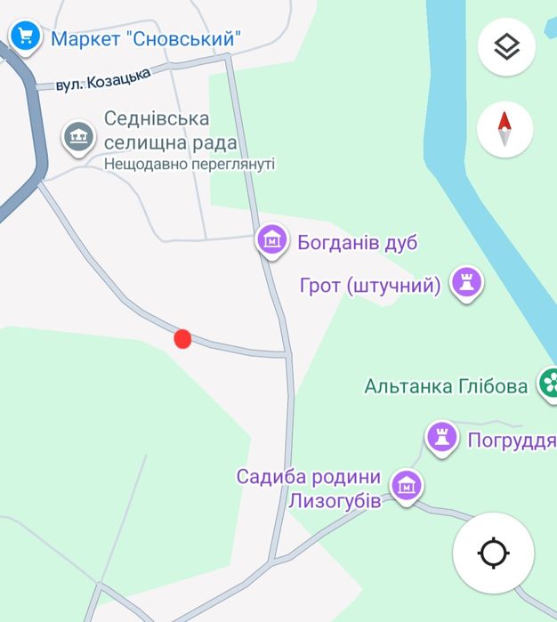 Маєток в історичному центрі Седніва