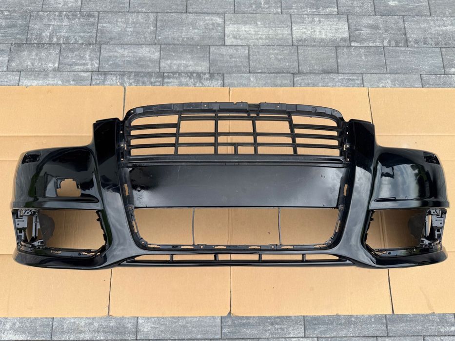 zderzak przód audi a6 c6 lift spryski oryginaŁ Ładny