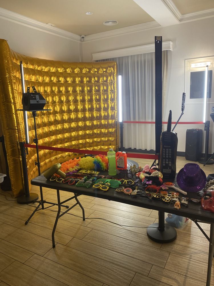Fotobudka 360 atrakcja event urodziny wesele dym, bańki, foto