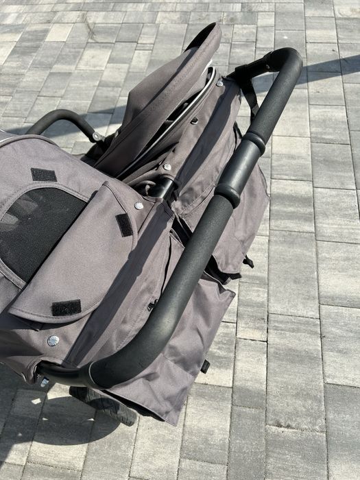wózek bliźniaczy Valco Snap Duo | szary (dove grey)