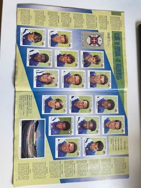 Caderneta Futebol 93/94