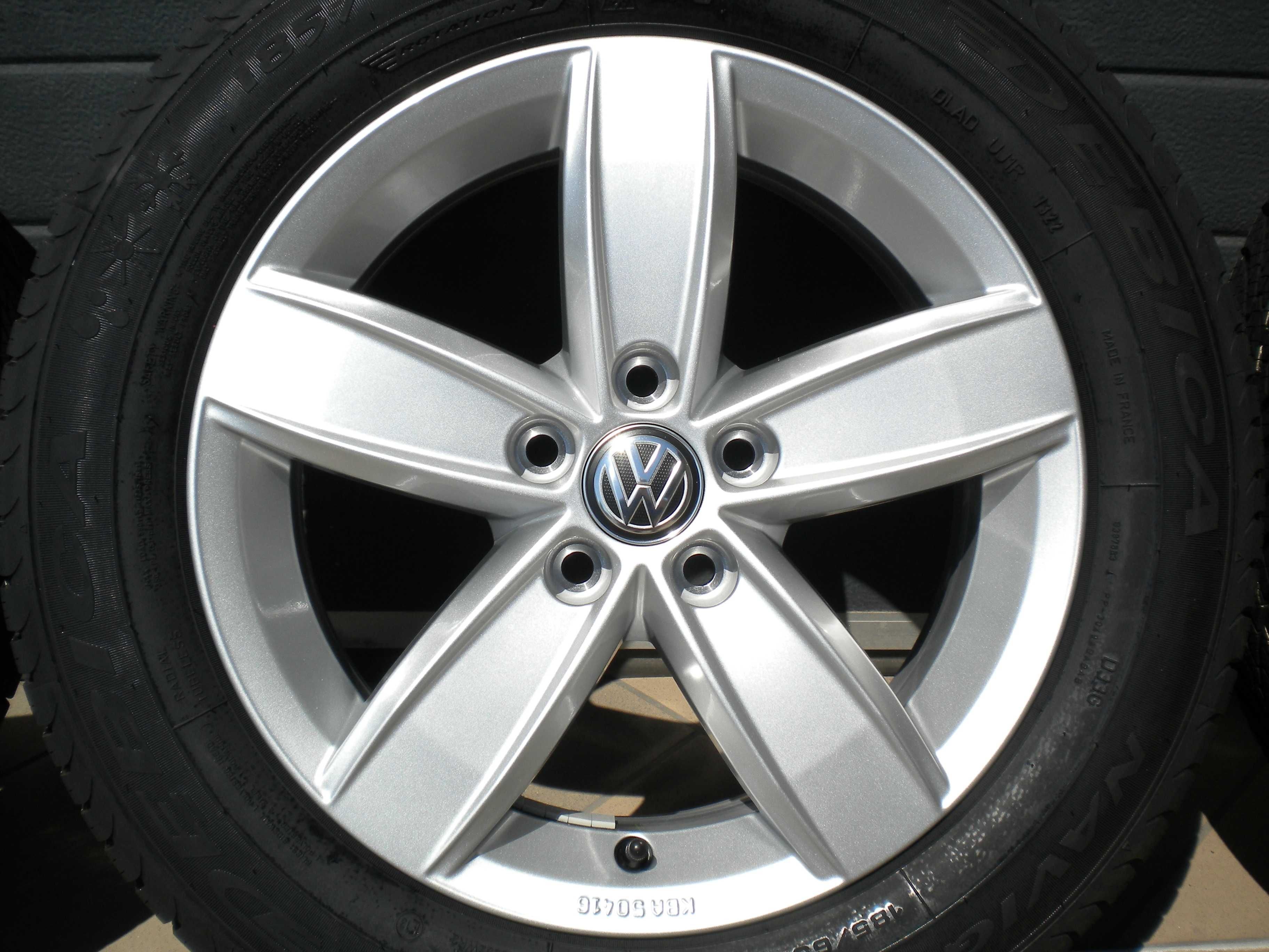 Nowe koła aluminiowe 15 5x100 Oryginał VW POLO VI wielosezonowe