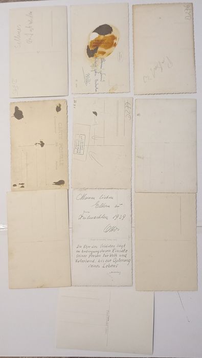 Militaria De Trincheira III Reich Wehrmach Fotospostais