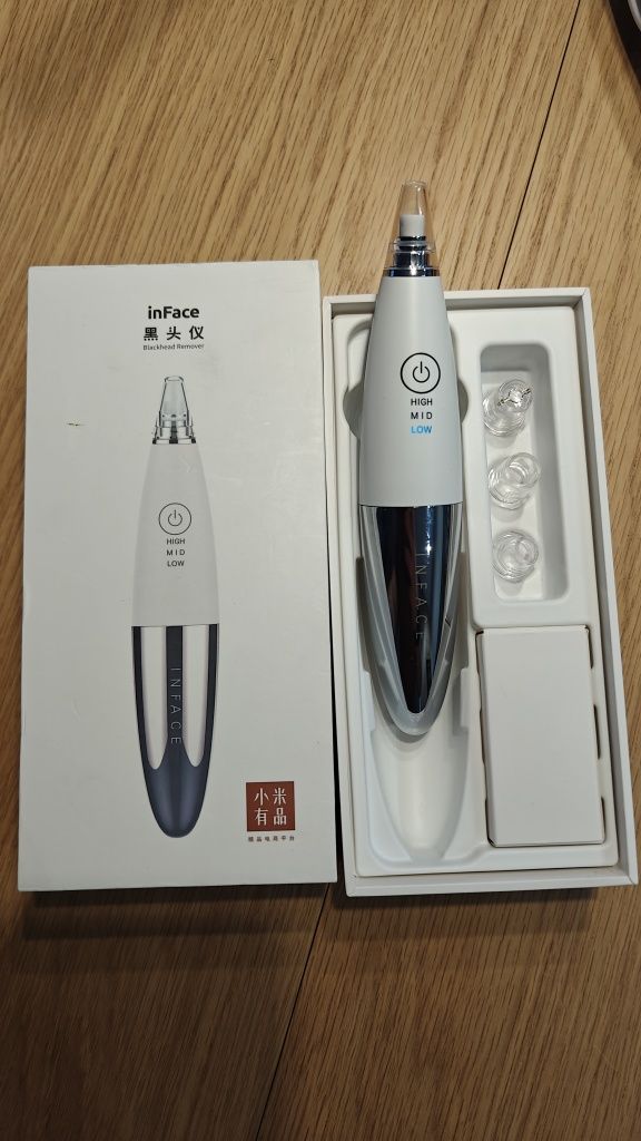 Odkurzacz do wągrów InFace BLACKHEAD MS7000 Biały