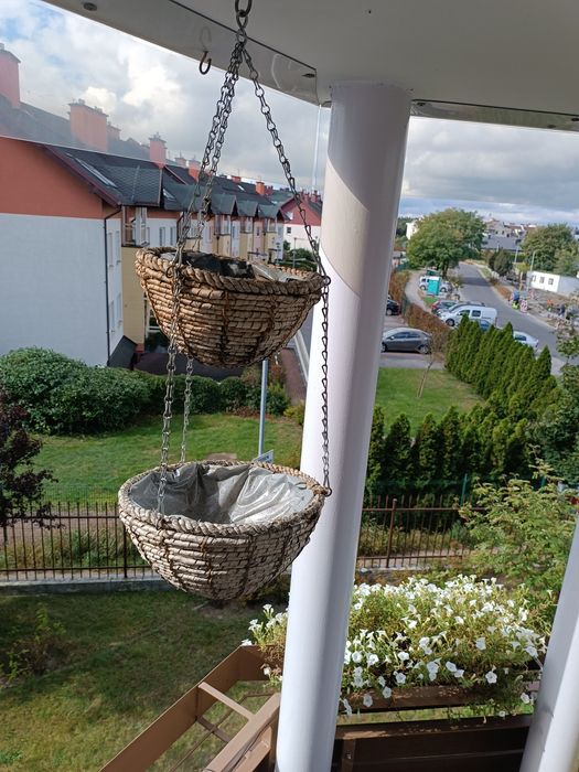 _._ Donica ogrodowa/balkonowa wisząca podwójna - 4szt.