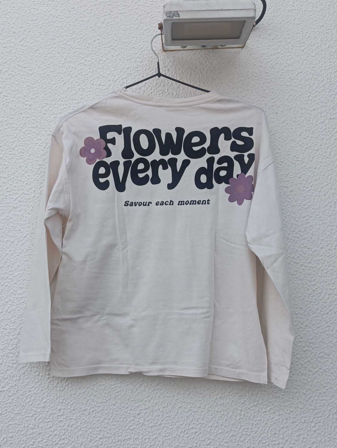 Tshirt flores Zara