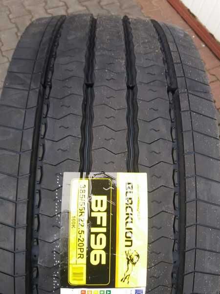 385/55R22,5 Blacklion BF196 M+S Nowe Opony na Przód Montaż Gratis!