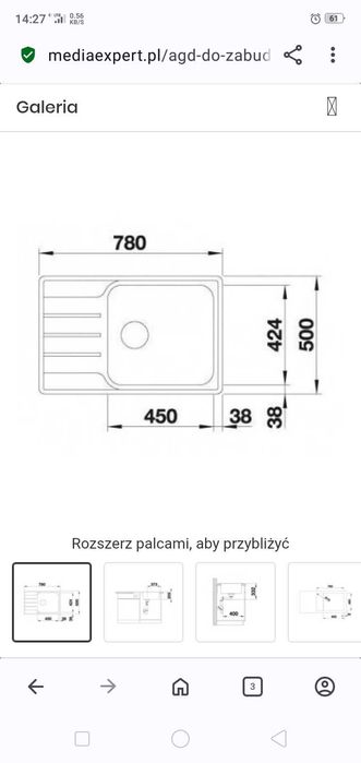 Zlewozmywak BLANCO Lemis XL 6 S-IF Compact 525111 Stal szczotkowana