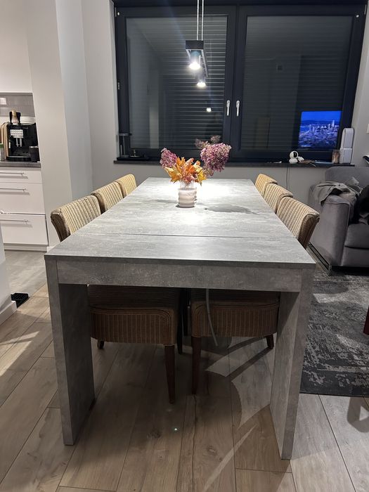 Nowoczesny stół rozkladany “beton”