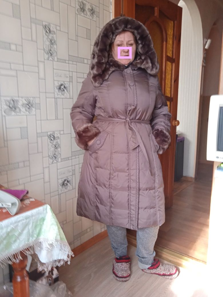 Очень теплый пуховик