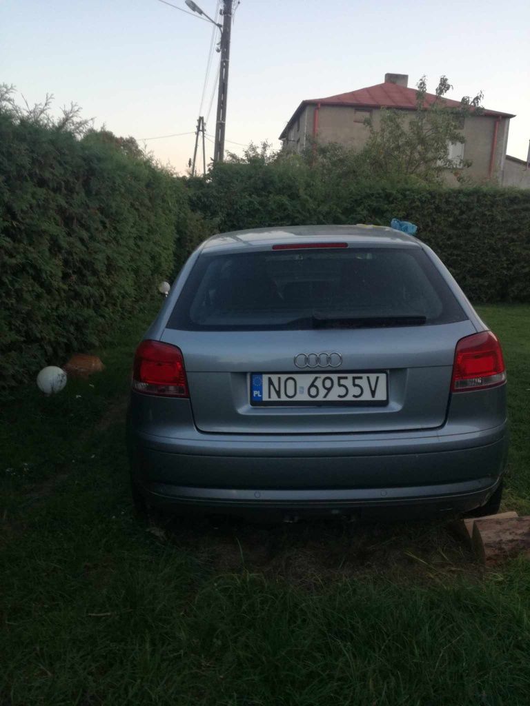 Audi a3 8p 2.0 fs silniki axw skrzynia glb drzwi klapa ly7j