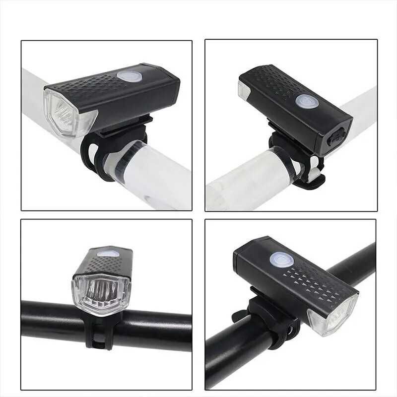 Oświetlenie rowerowe USB