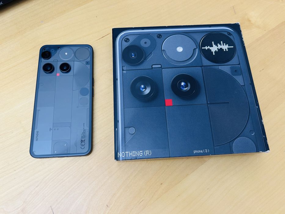 Nothing Phone 3 256GB - Fatura e garantia