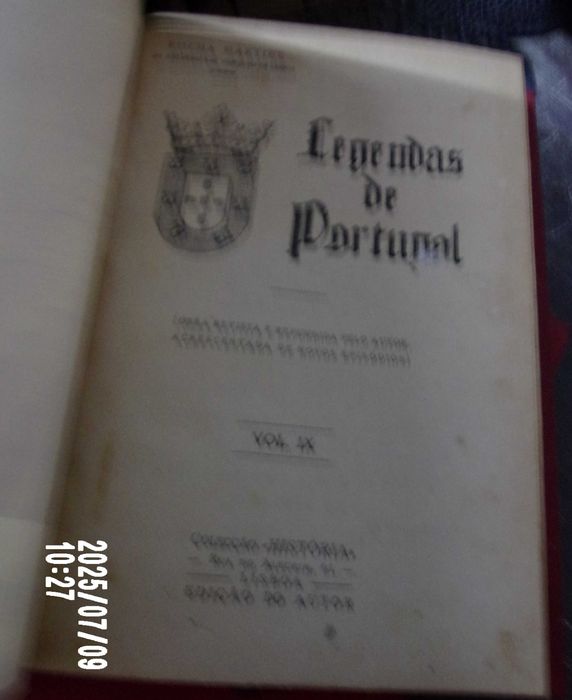 Legendas de Portugal de Rocha Martins