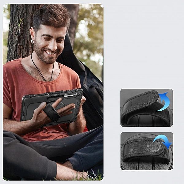 Tech-Protect Solid Galaxy Tab S10 Fe+ Plus 13.1 X620 / X626B Black