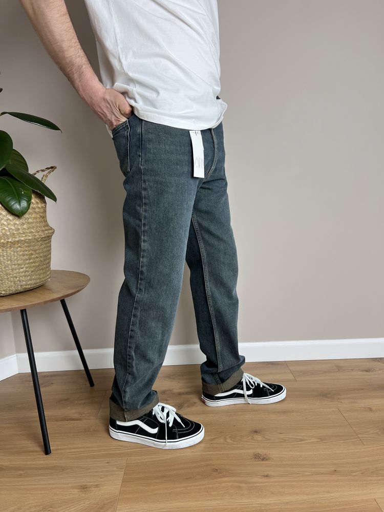 Довгі Джинси ZARA Hight  Rise  Straight