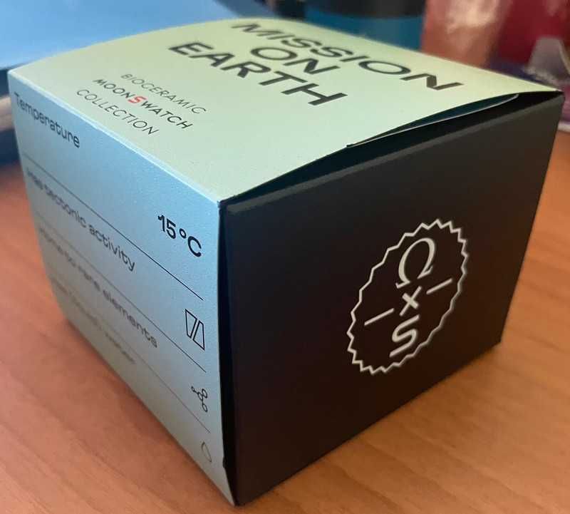 Omega x Swatch SO33G100 Ziemia: Styli i Lekki z Powłoką BIO