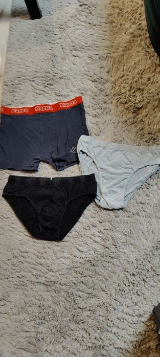 XL XXL majtki męskie slipy bokserki 3 pary