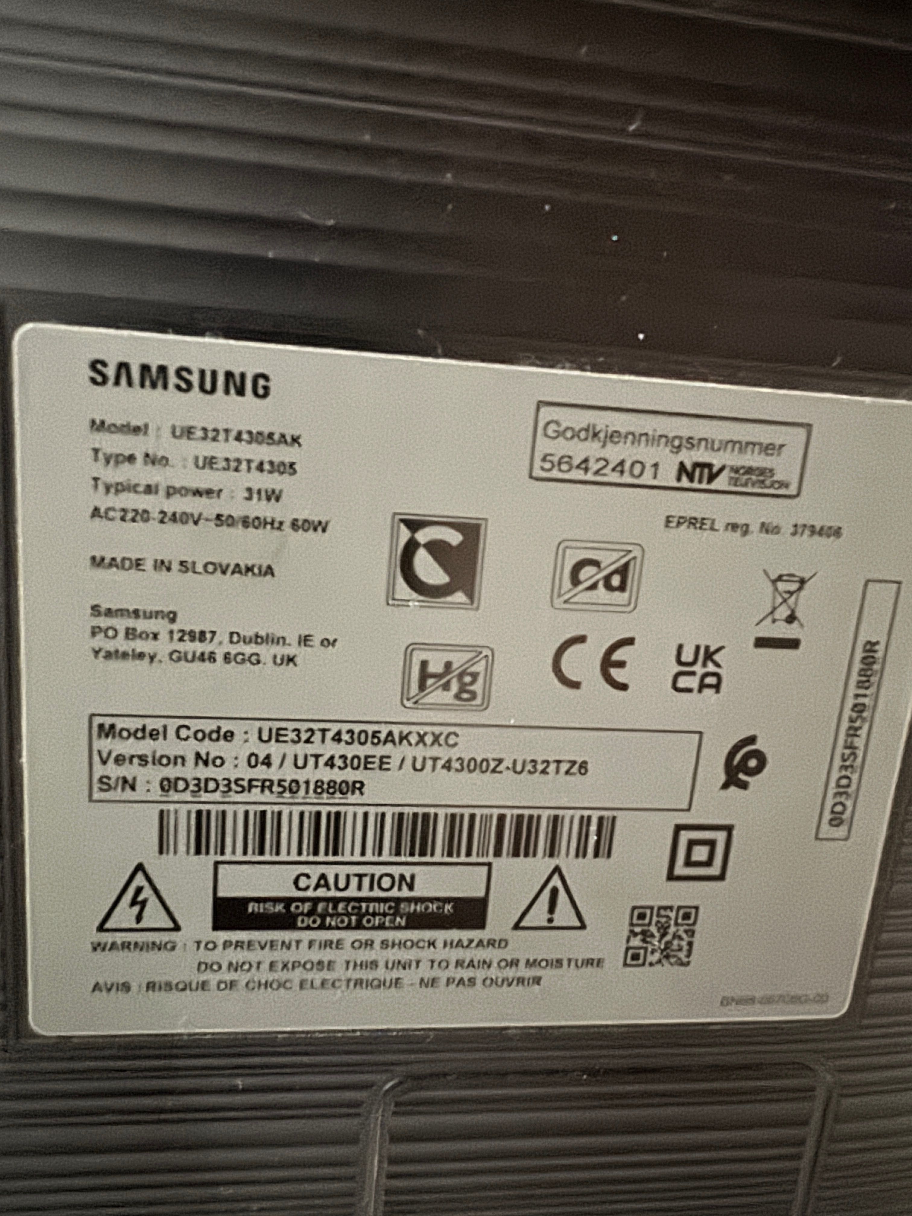 televisão Samsung Smart 32 polegadas